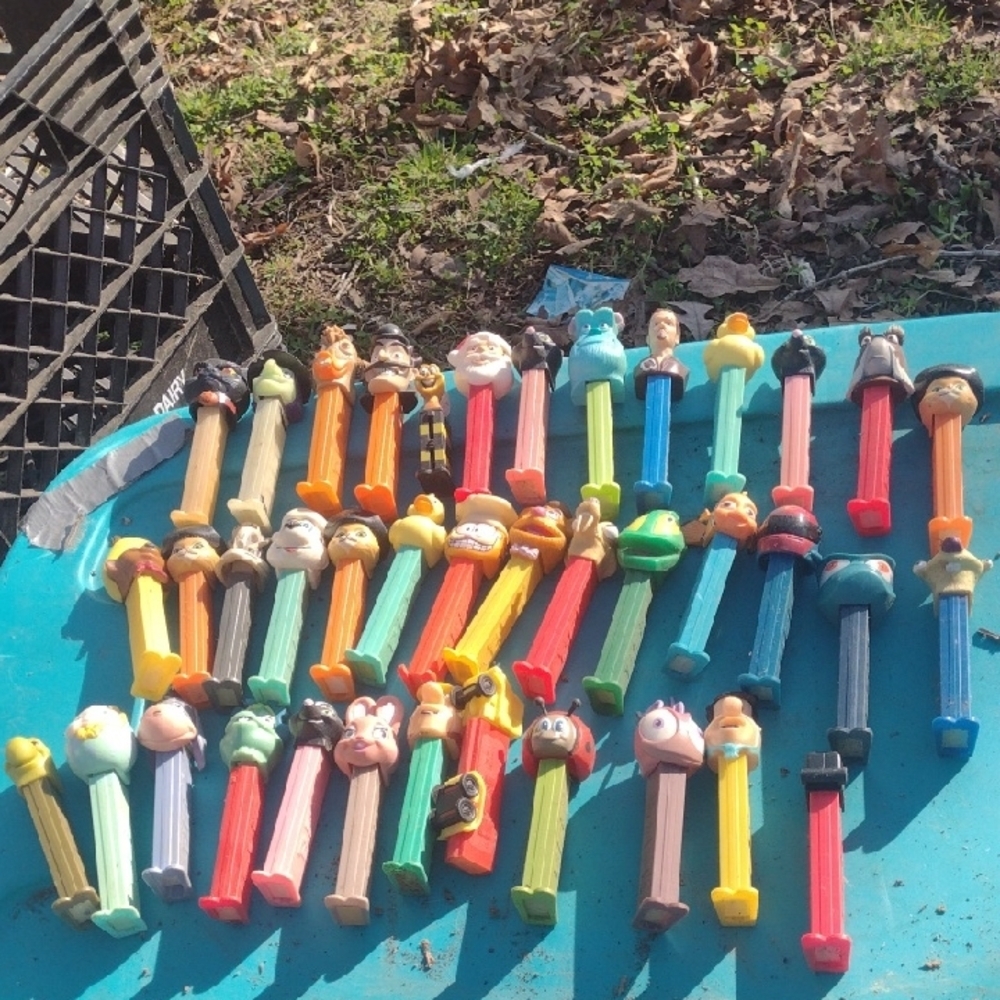 Assorted Character Pez Candy Dispensers for Kids(39 Total)